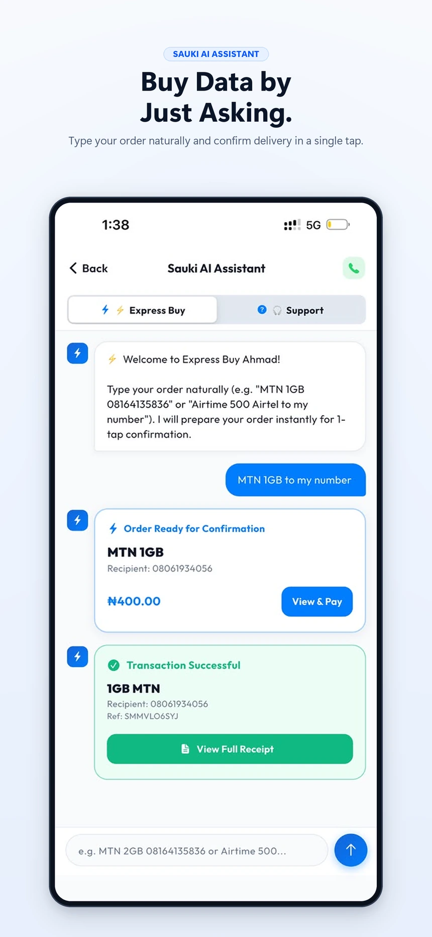Buy Data by Just Asking.